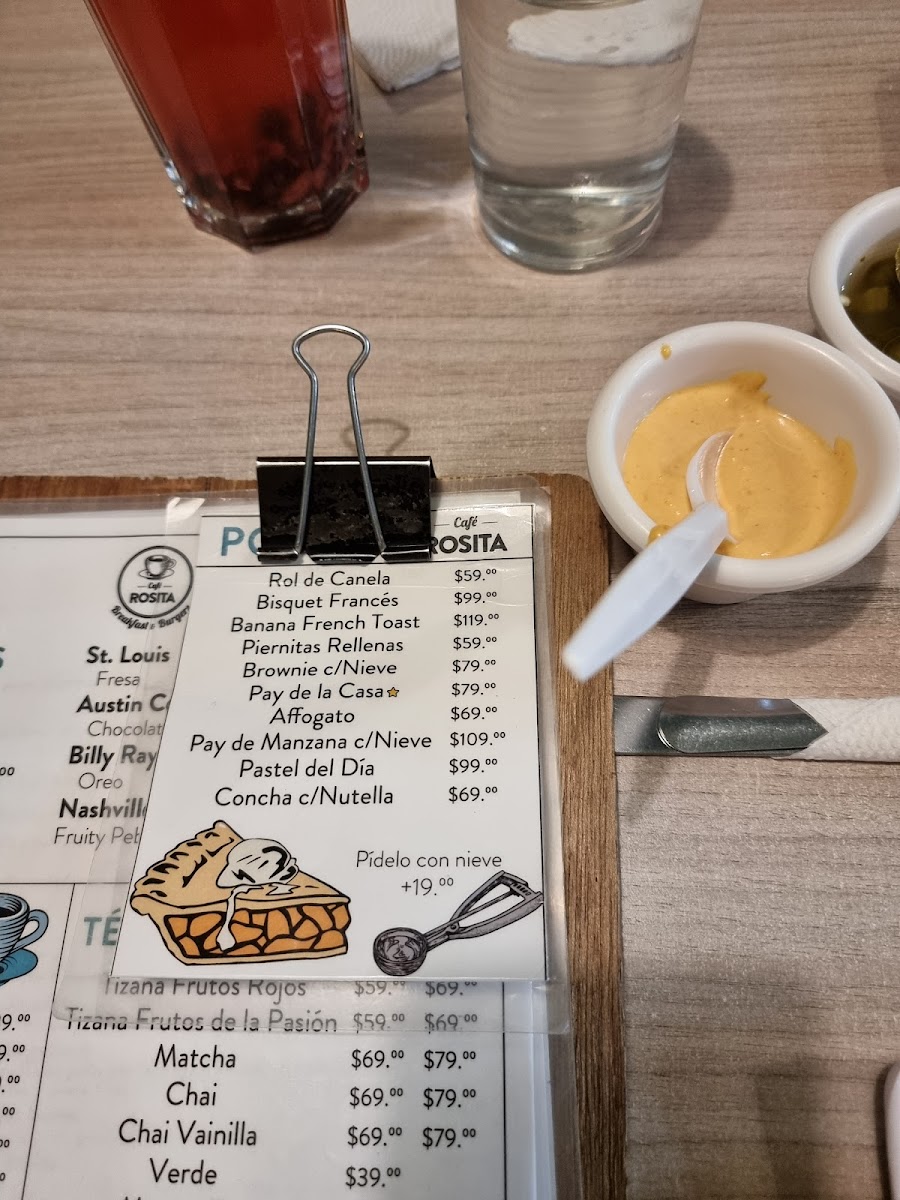 Café Rosita Menu - Image 3